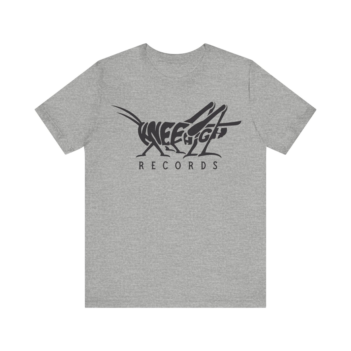 Knee High Records Unisex Jersey Short Sleeve Tee