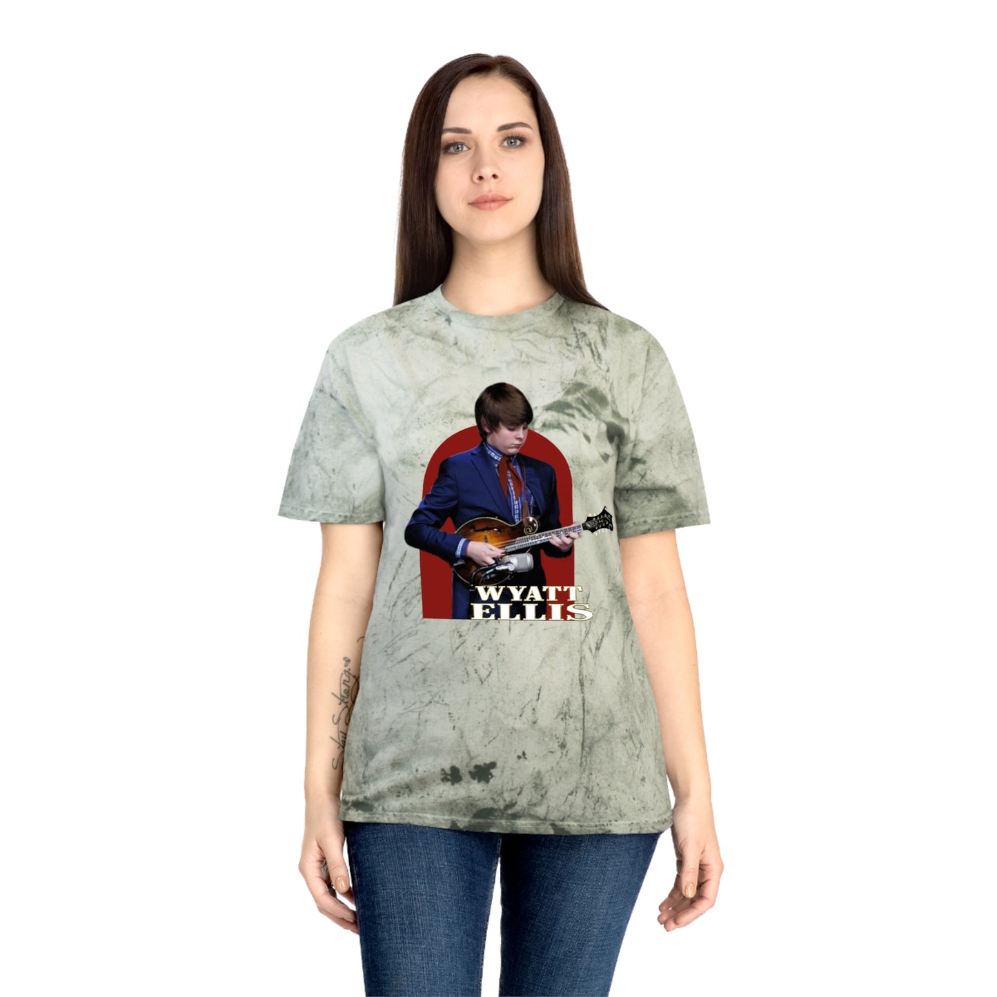 Wyatt Ellis 90s Opry Logo Tie-Dye Tee