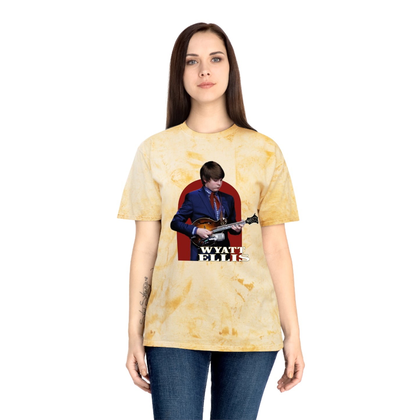 Wyatt Ellis 90s Opry Logo Tie-Dye Tee