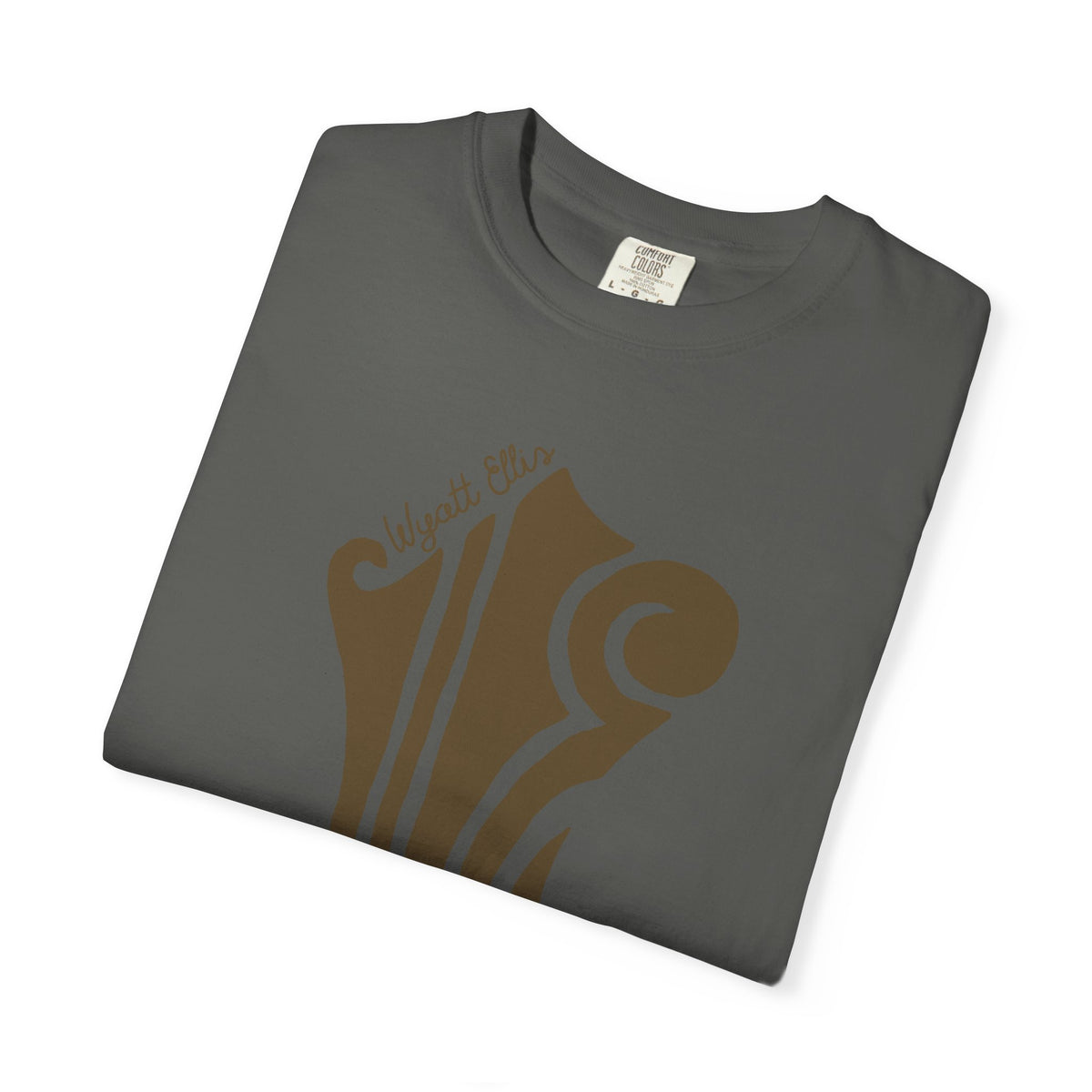 WE Headstock Logo Brown Unisex Jersey Short Sleeve Tee