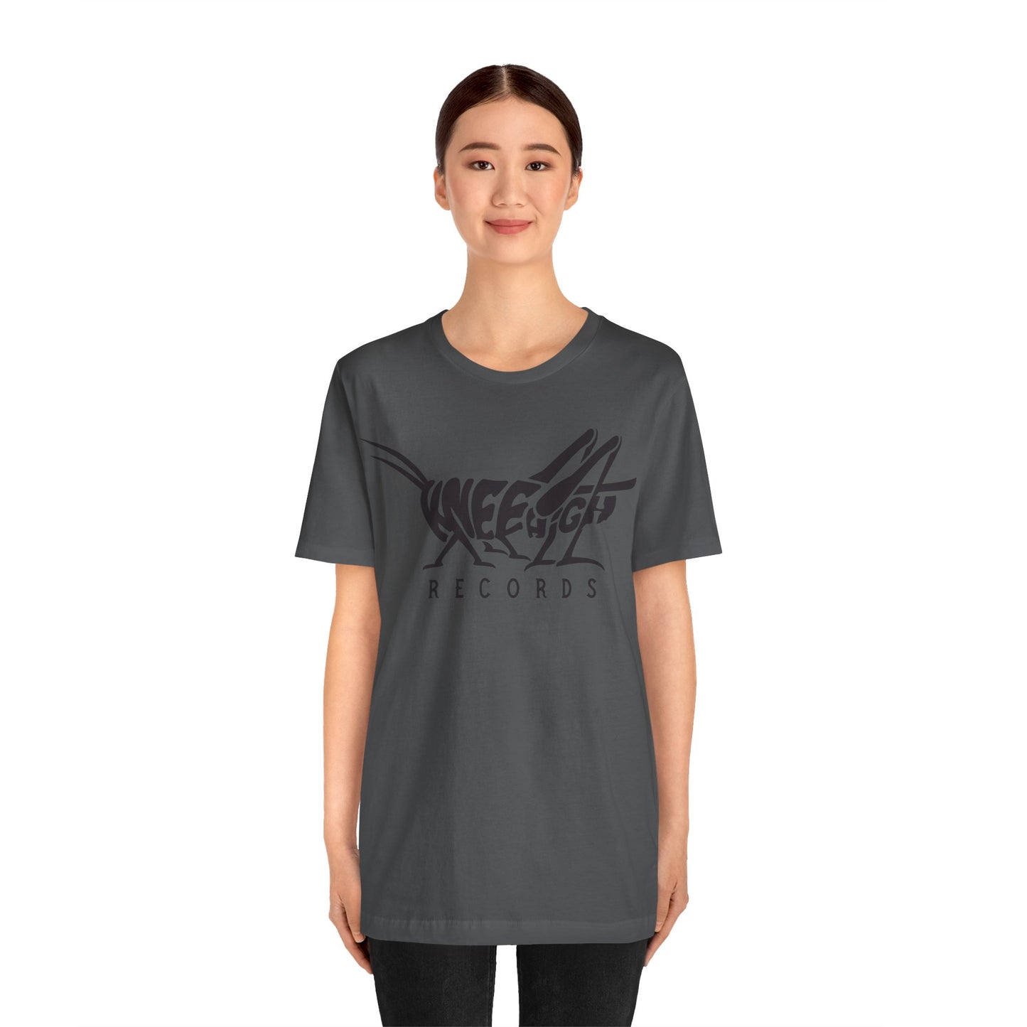 Knee High Records Unisex Jersey Short Sleeve Tee