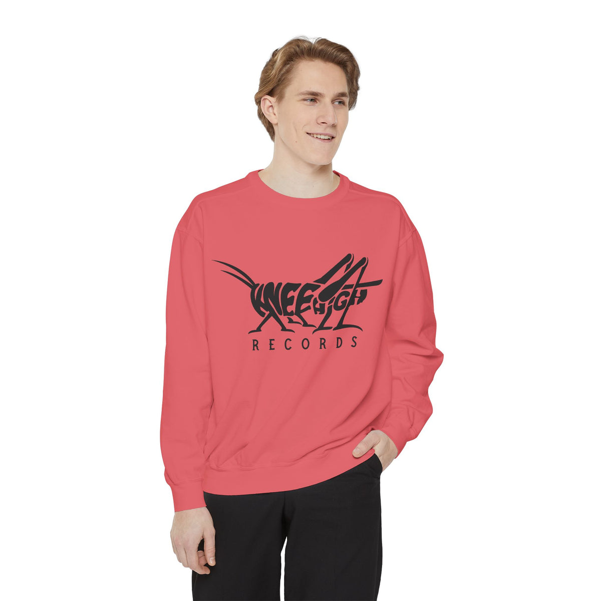 Knee High Records Unisex Jersey Long Sleeve Tee