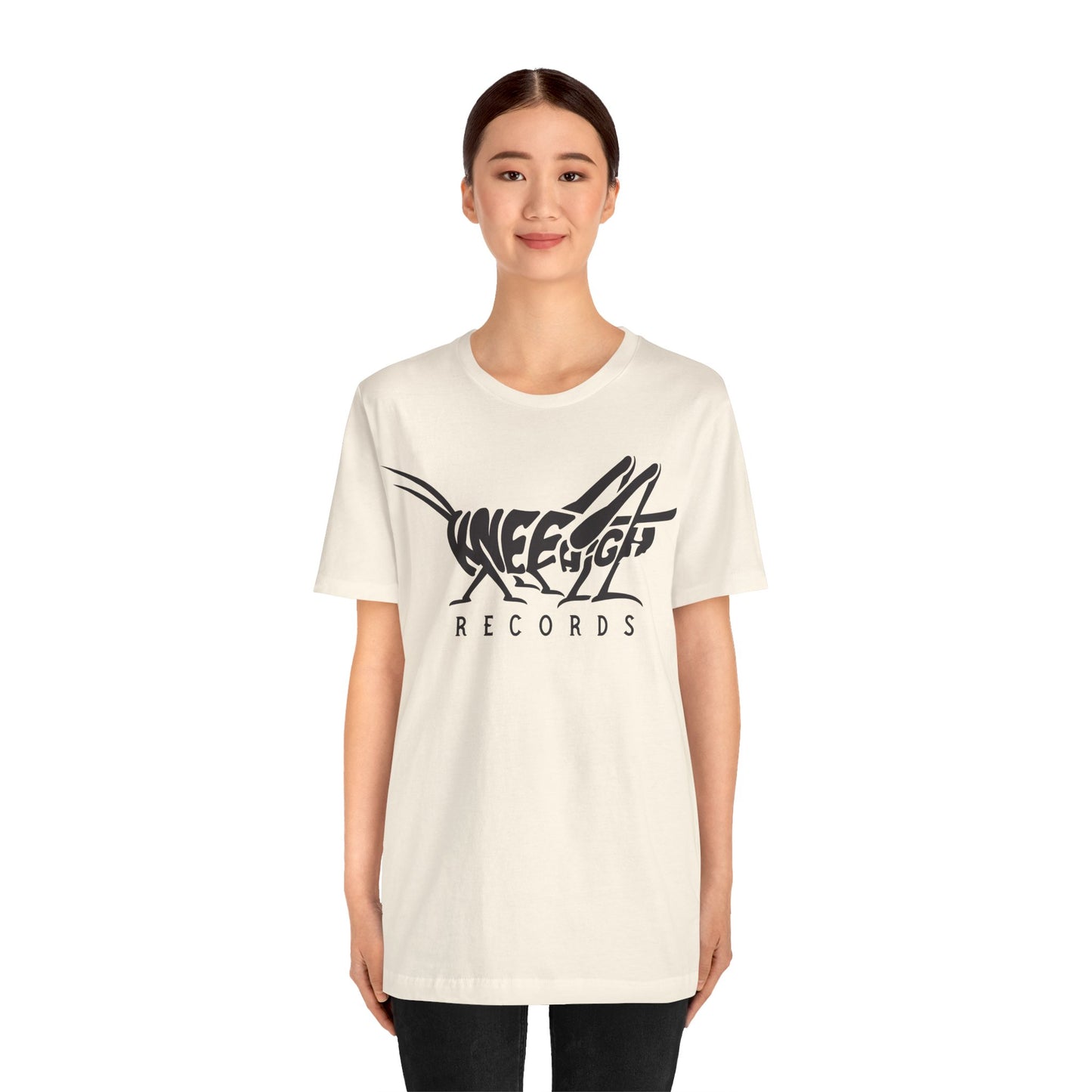 Knee High Records Unisex Jersey Short Sleeve Tee