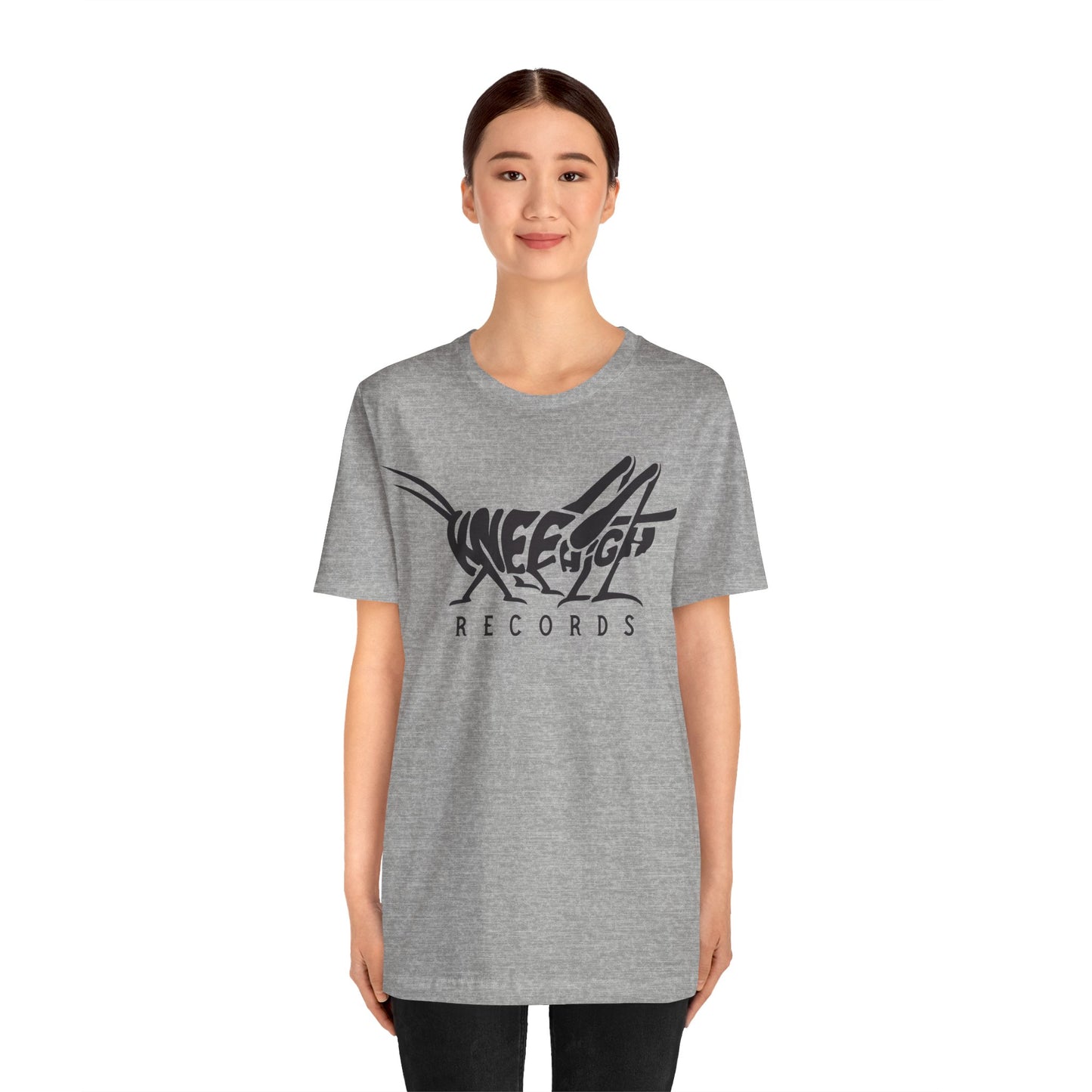 Knee High Records Unisex Jersey Short Sleeve Tee