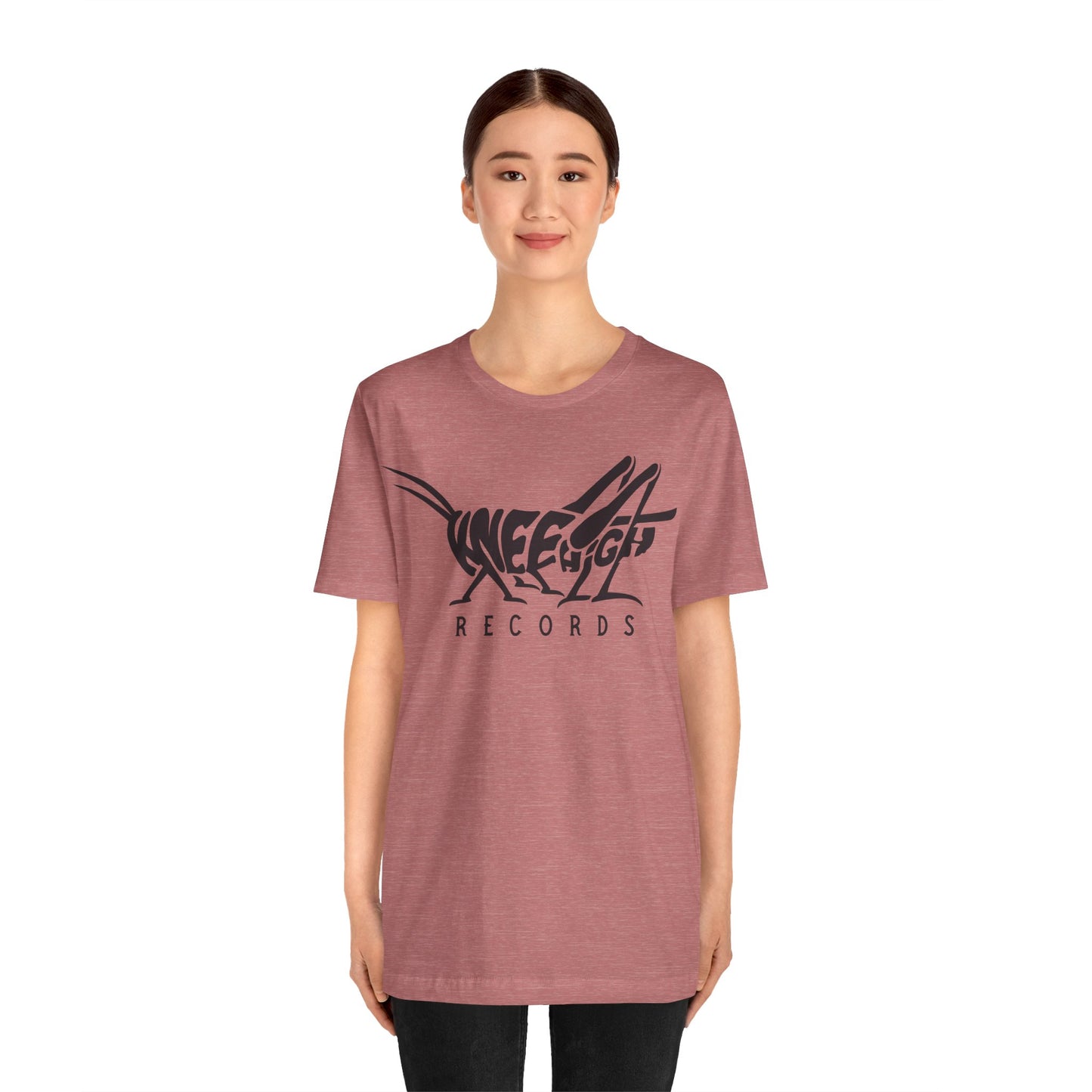 Knee High Records Unisex Jersey Short Sleeve Tee