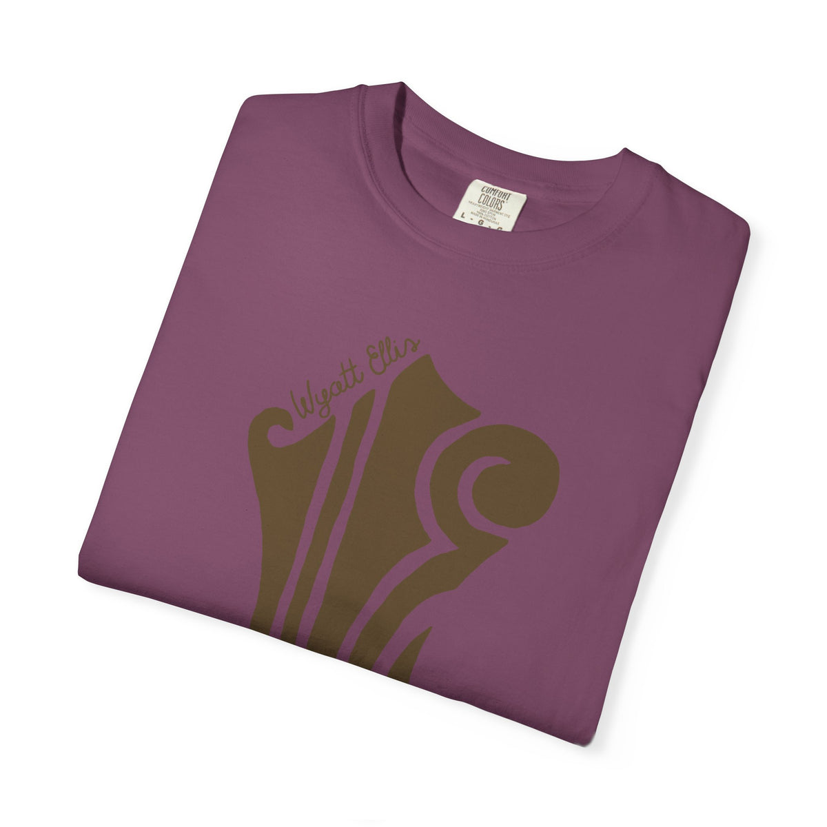 WE Headstock Logo Brown Unisex Jersey Short Sleeve Tee