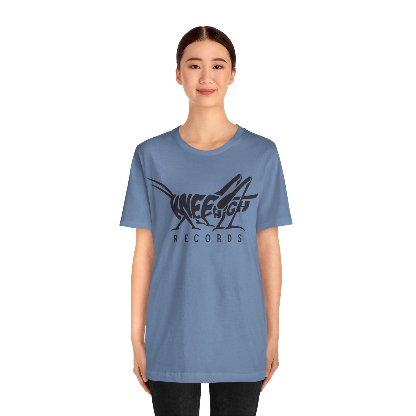 Knee High Records Unisex Jersey Short Sleeve Tee