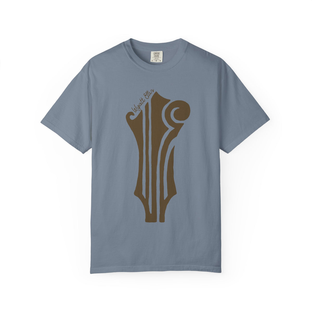 WE Headstock Logo Brown Unisex Jersey Short Sleeve Tee