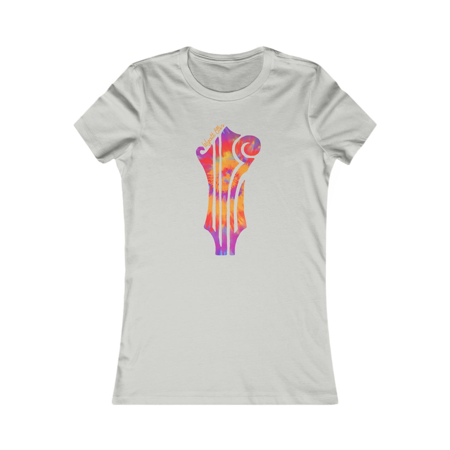 WE Tie-Dye Headstock Logo Women's Tee