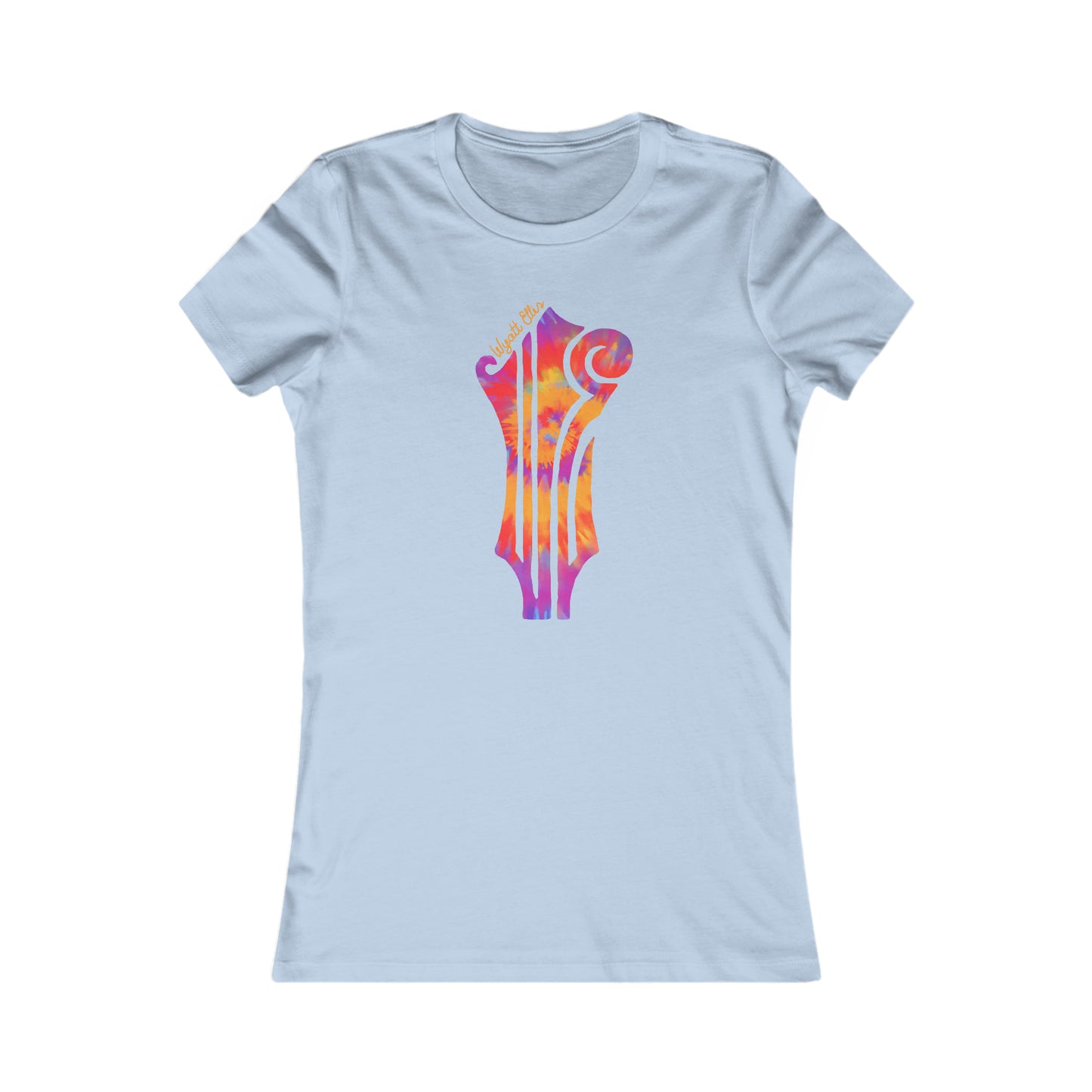 WE Tie-Dye Headstock Logo Women's Tee