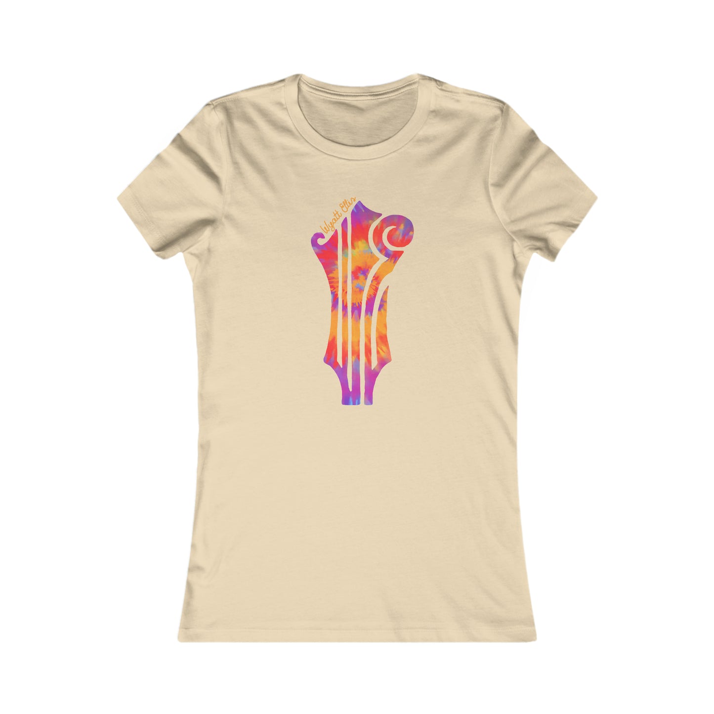 WE Tie-Dye Headstock Logo Women's Tee