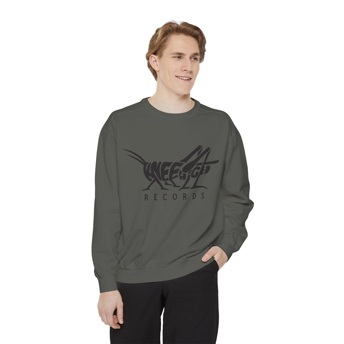 Knee High Records Unisex Jersey Long Sleeve Tee