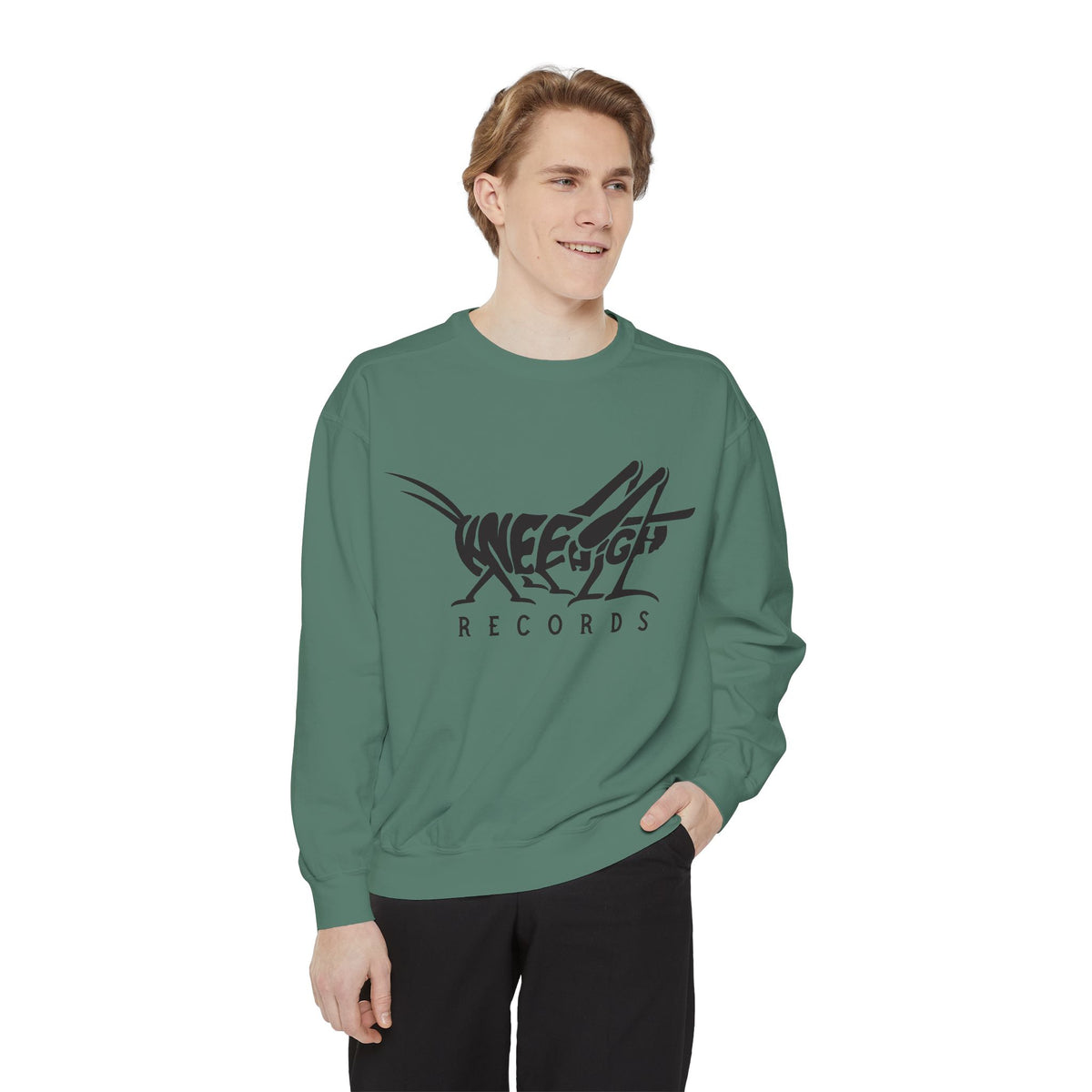 Knee High Records Unisex Jersey Long Sleeve Tee