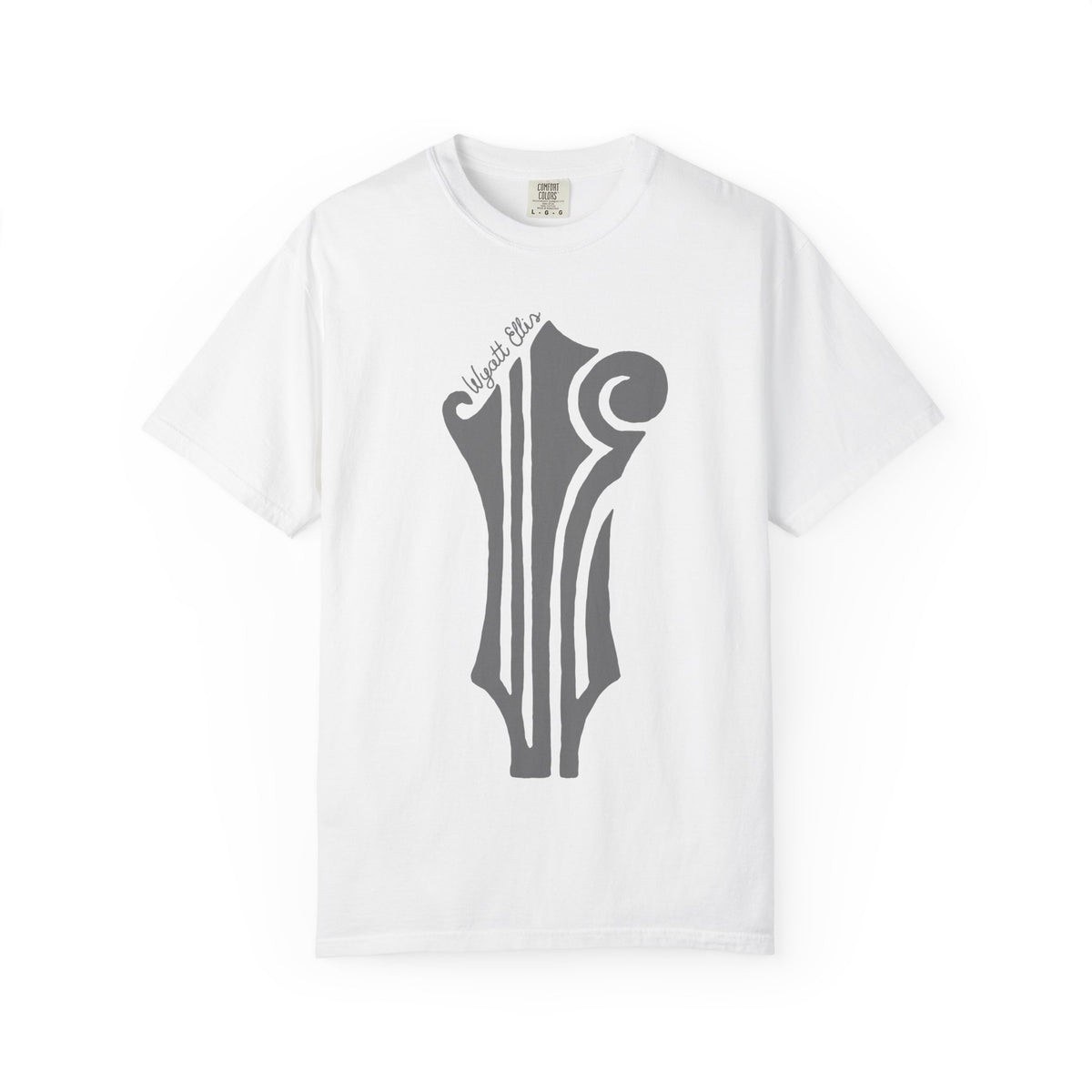 Mandolin Headstock "WE" Logo Tee