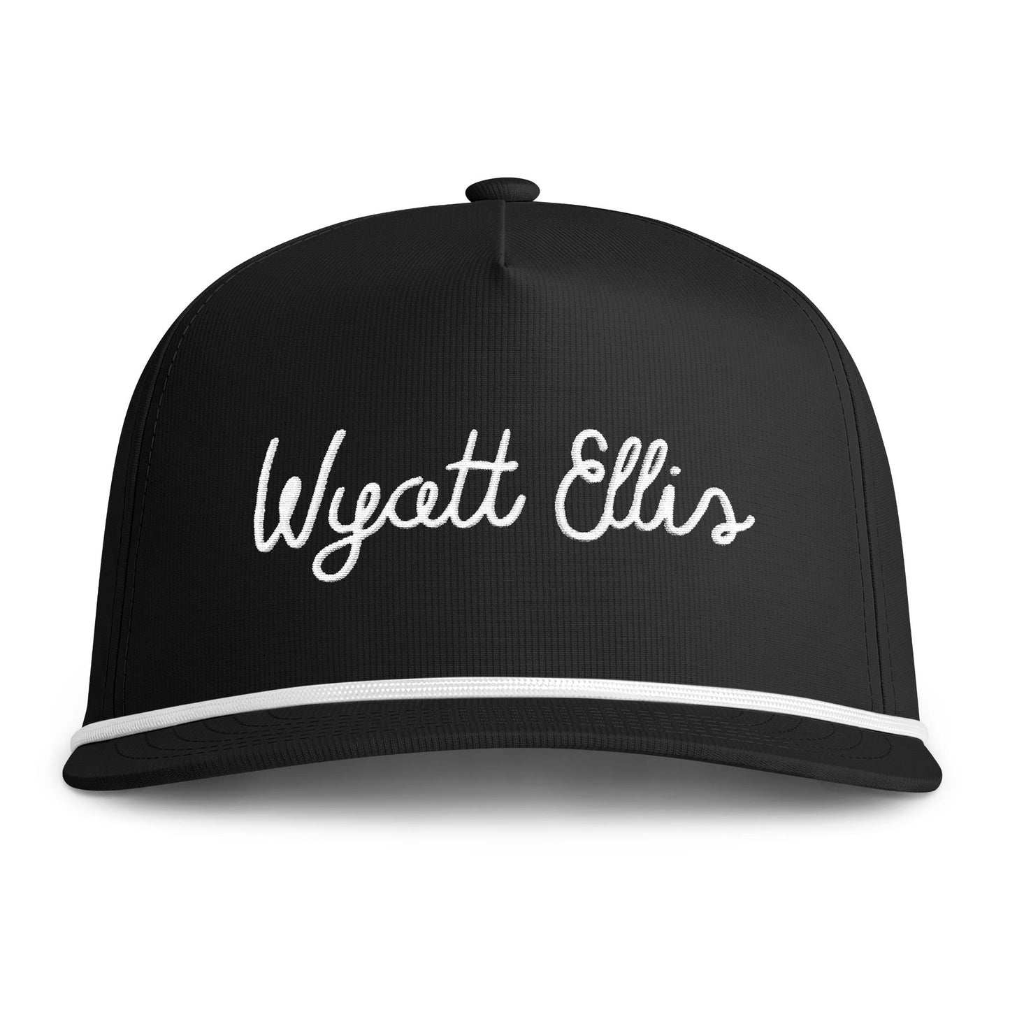 "Wyatt Ellis" Embroidered Rope Hat