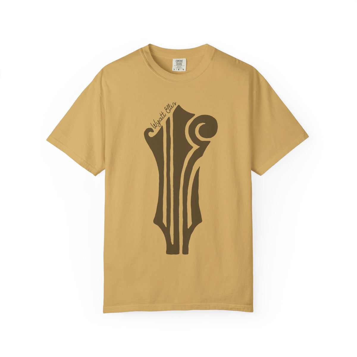 WE Headstock Logo Brown Unisex Jersey Short Sleeve Tee