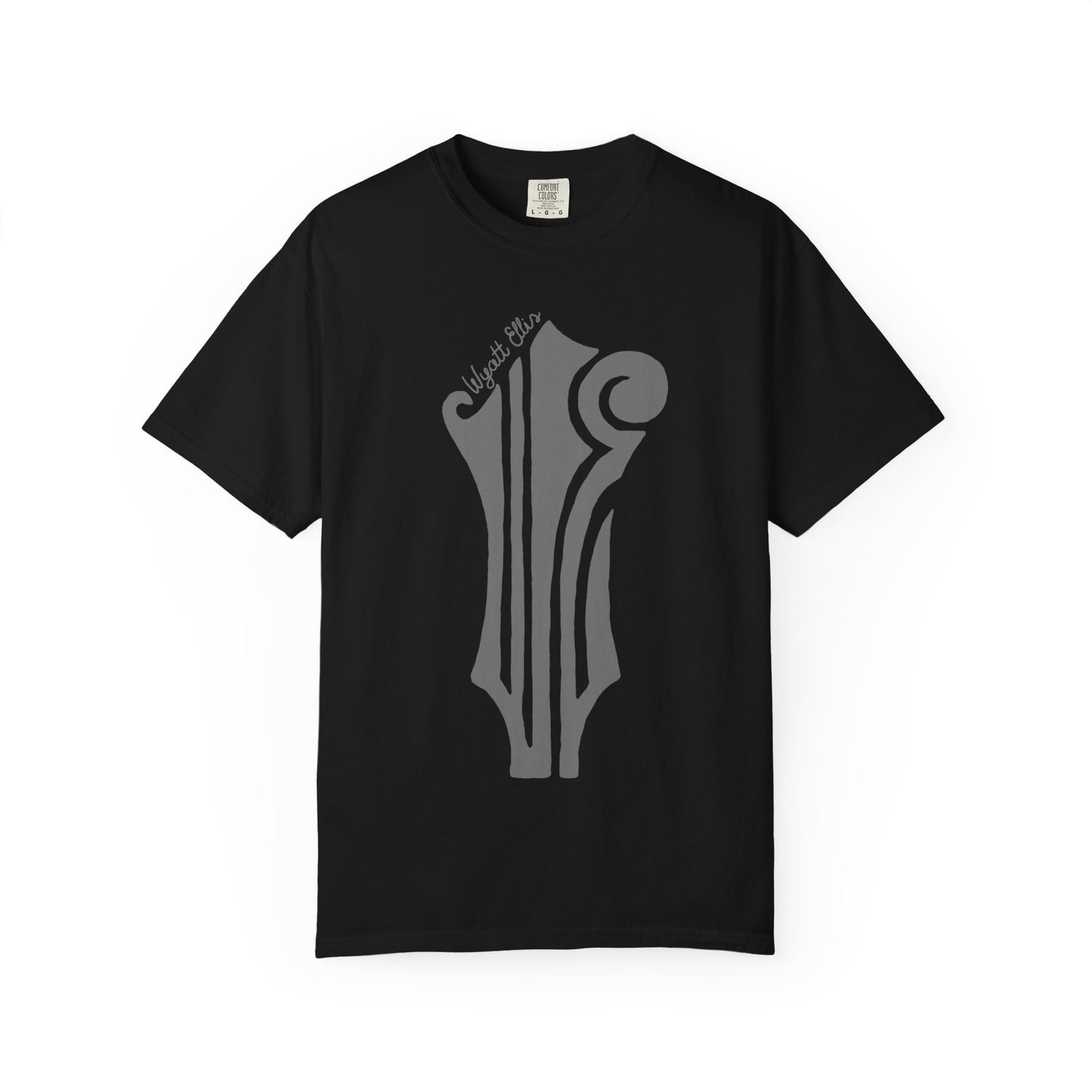 Mandolin Headstock "WE" Logo Tee