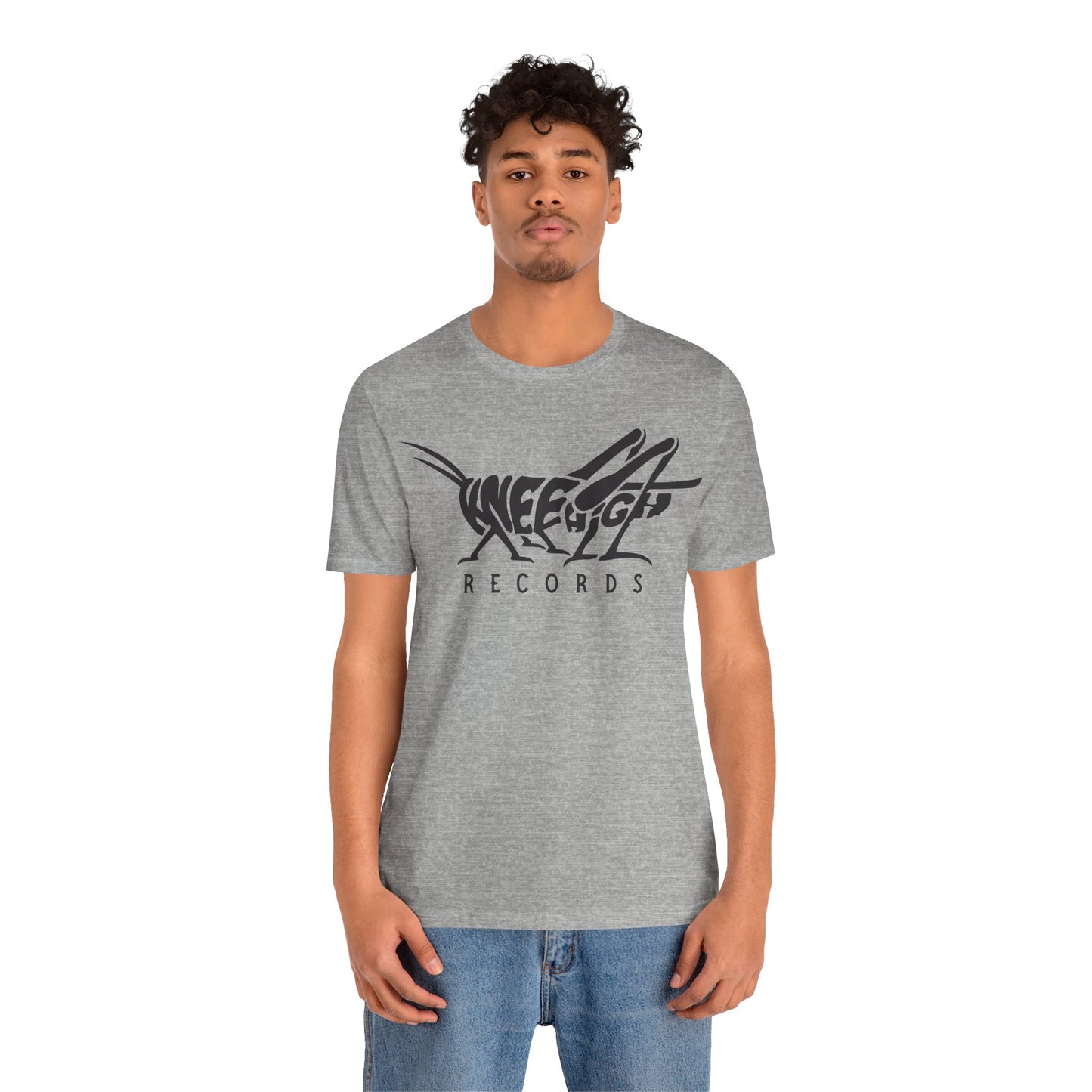 Knee High Records Unisex Jersey Short Sleeve Tee