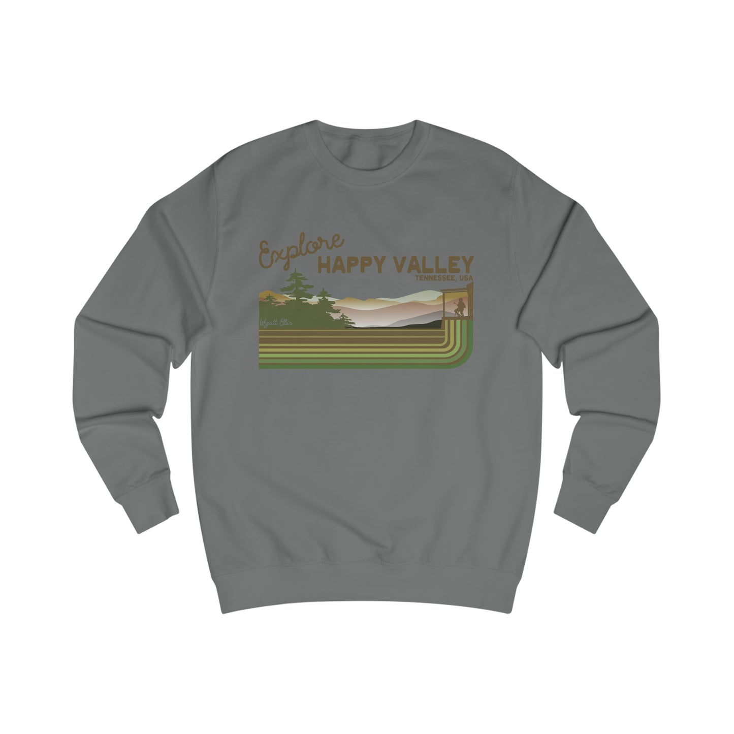Explore Happy Valley Sweatshirt (Mandolin)