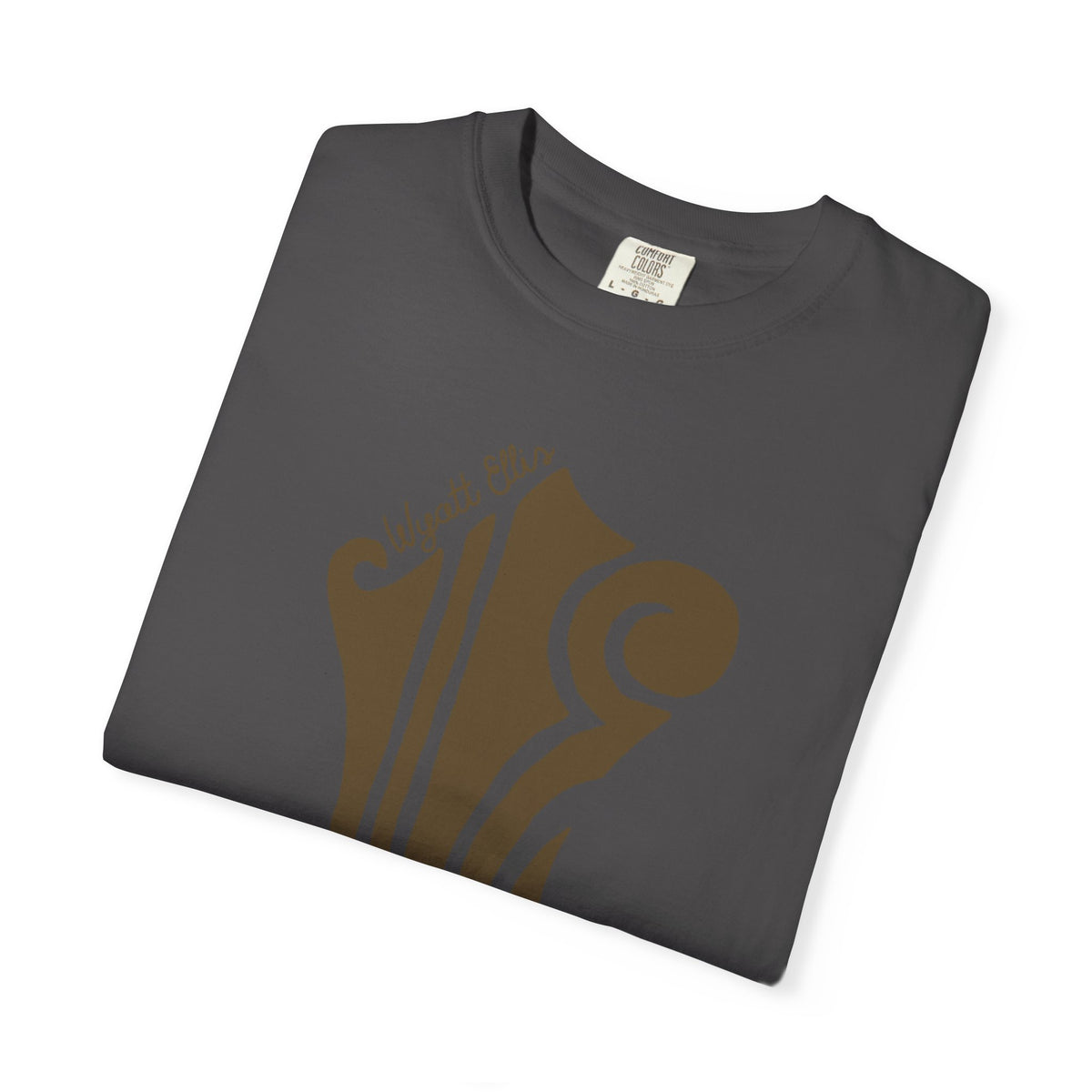 WE Headstock Logo Brown Unisex Jersey Short Sleeve Tee