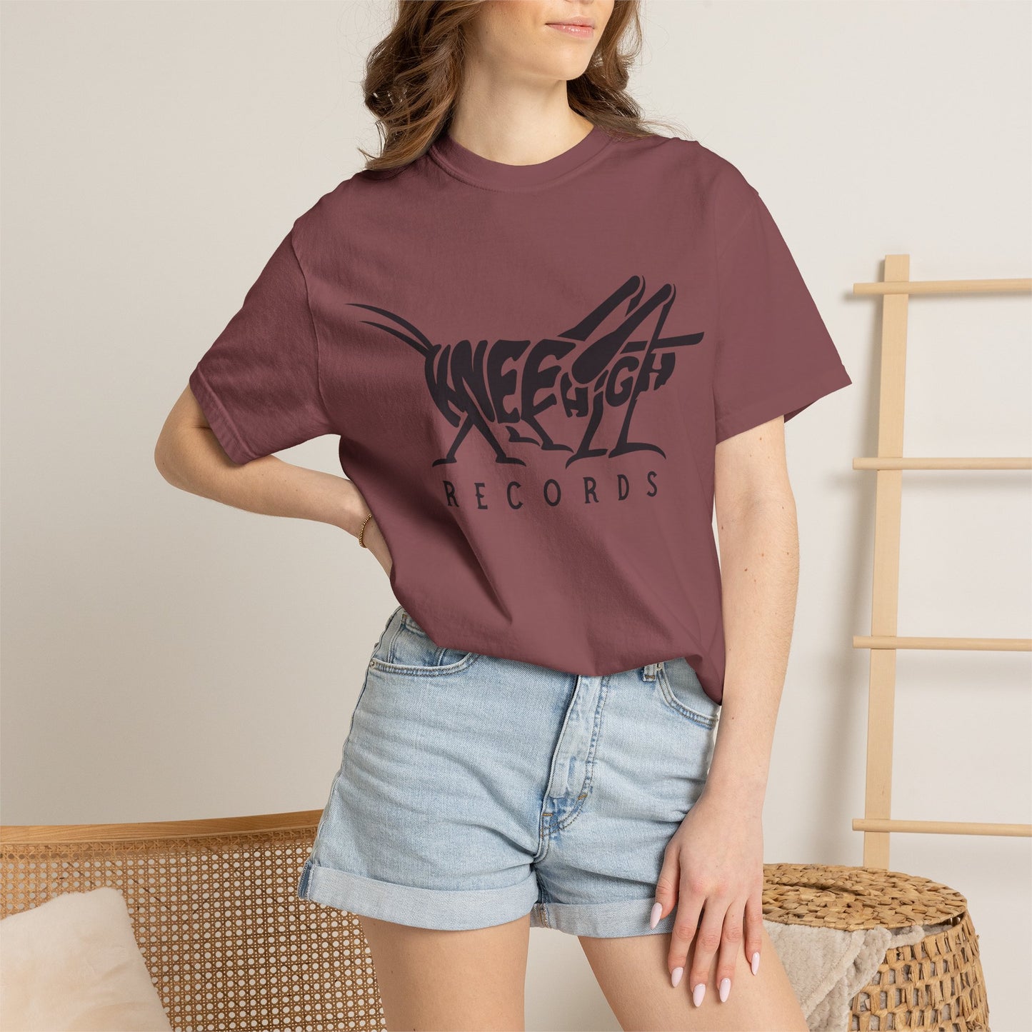 Knee High Records Unisex Jersey Short Sleeve Tee