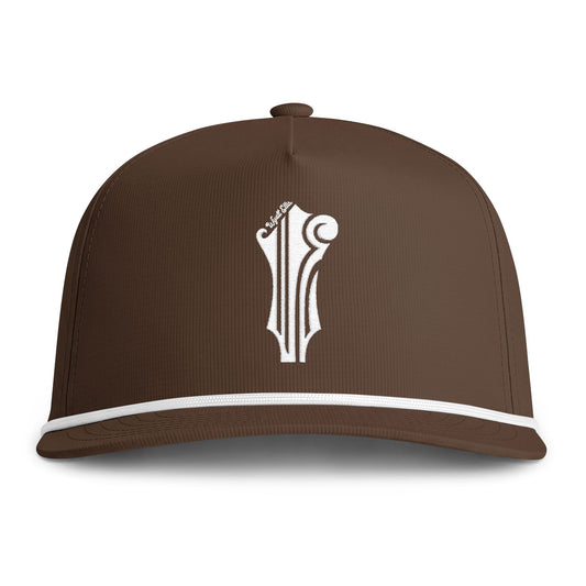 Mandolin "WE" Embroidered Rope Hat