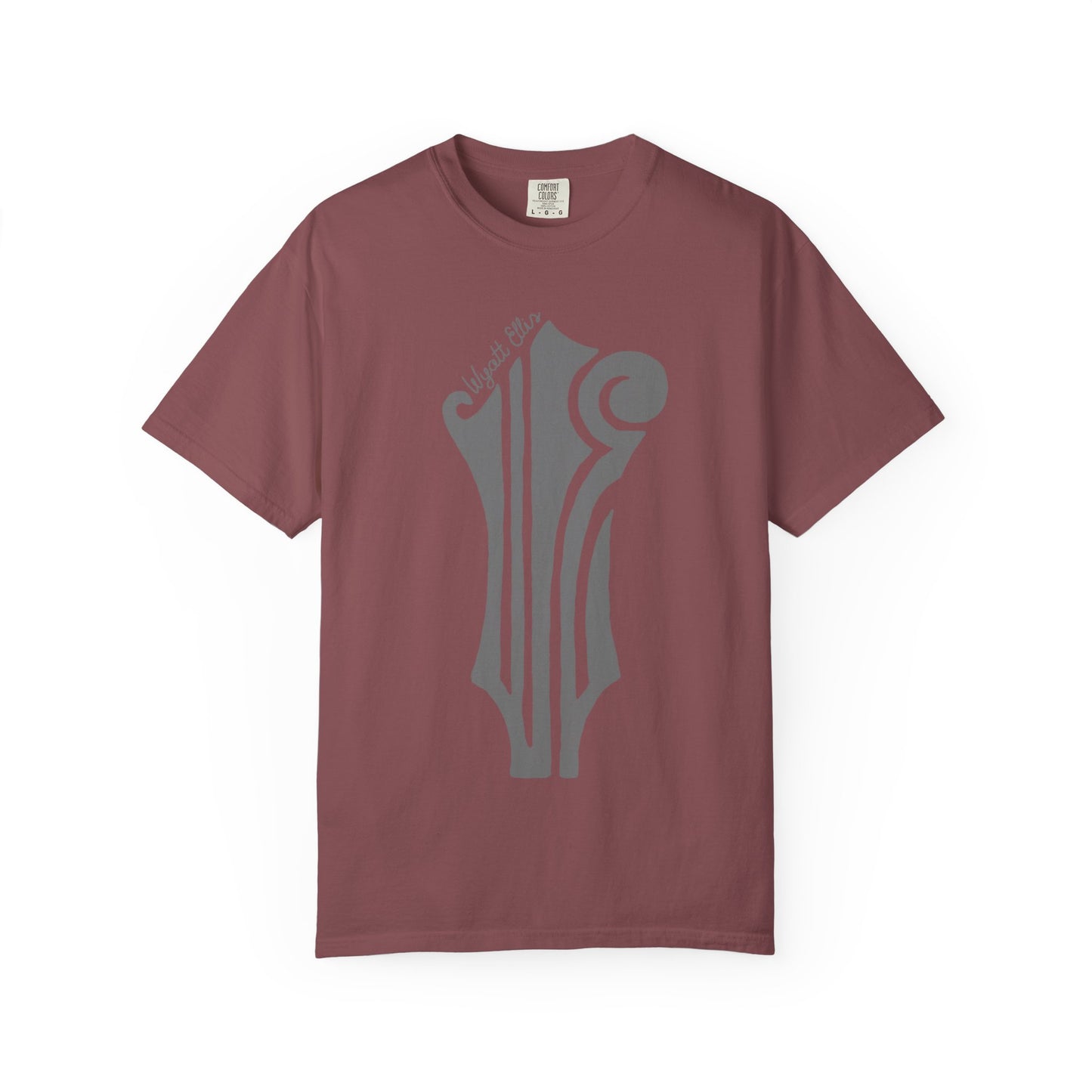 Mandolin Headstock "WE" Logo Tee