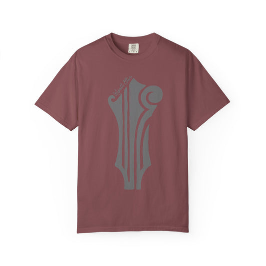 Mandolin Headstock "WE" Logo Tee