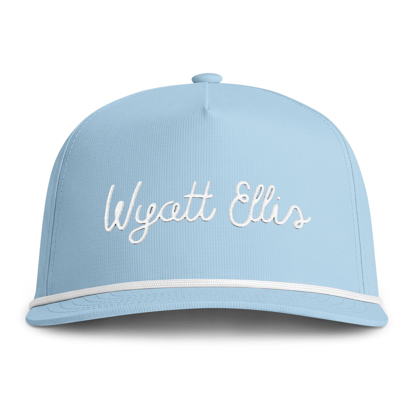 "Wyatt Ellis" Embroidered Rope Hat