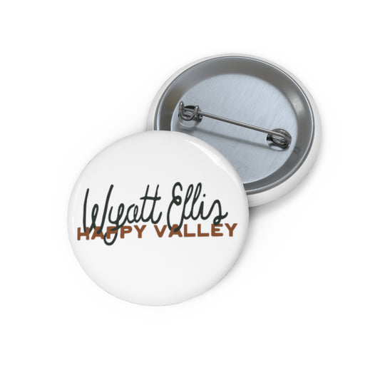 WE Happy Valley Custom Pin Buttons