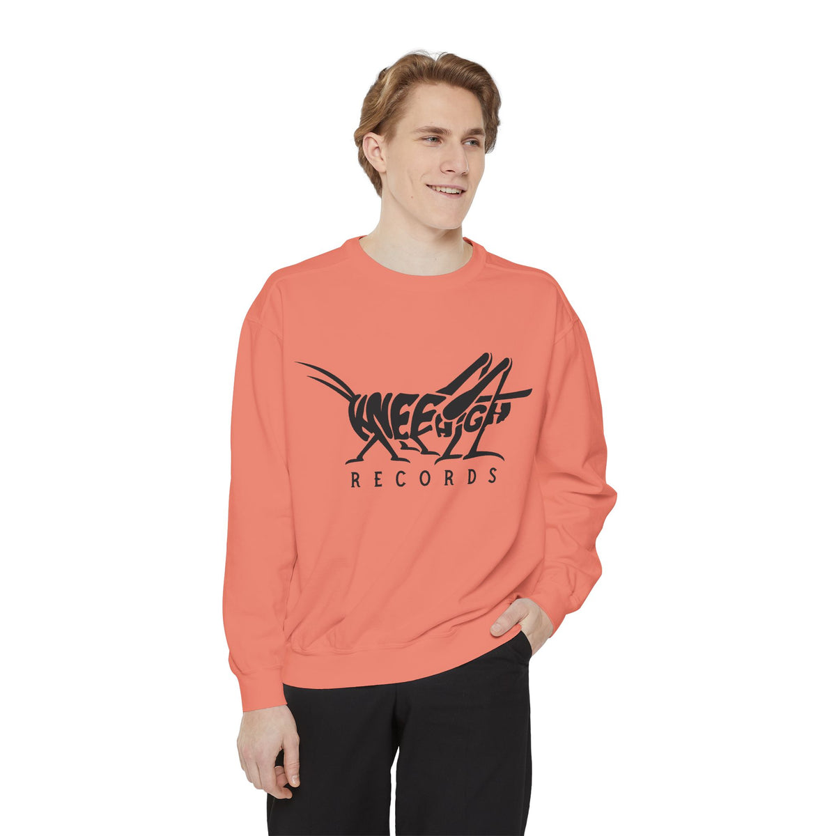 Knee High Records Unisex Jersey Long Sleeve Tee