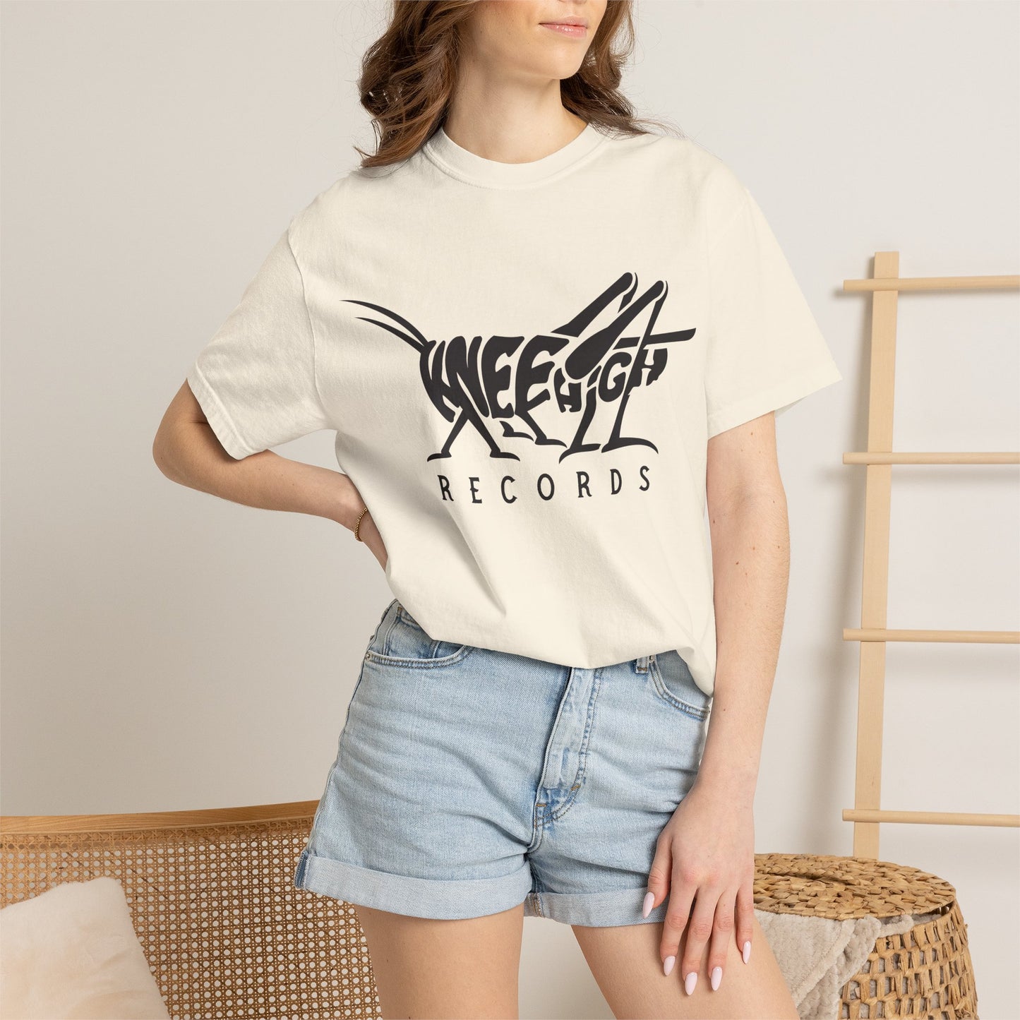 Knee High Records Unisex Jersey Short Sleeve Tee