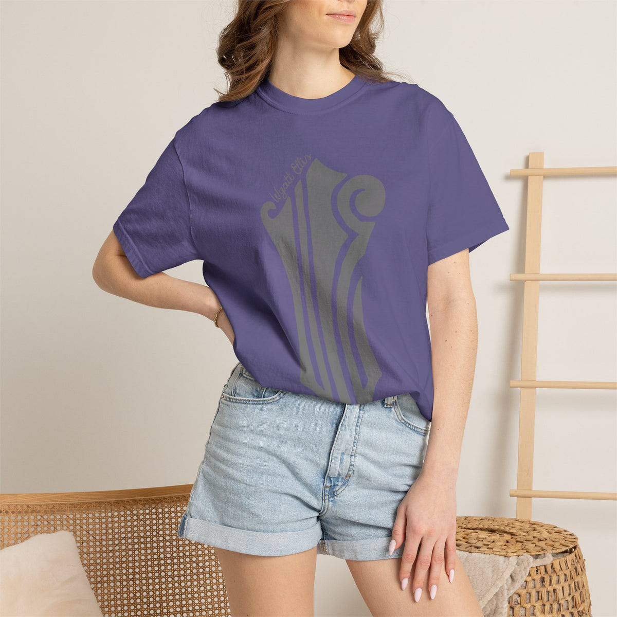 Mandolin Headstock "WE" Logo Tee