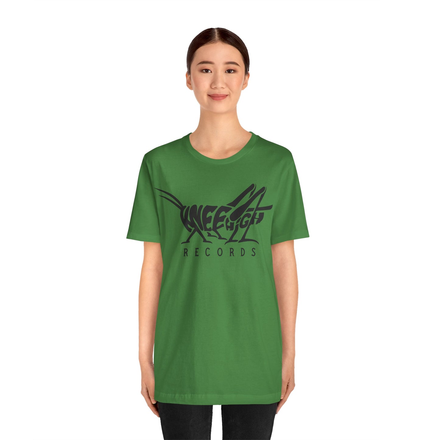 Knee High Records Unisex Jersey Short Sleeve Tee