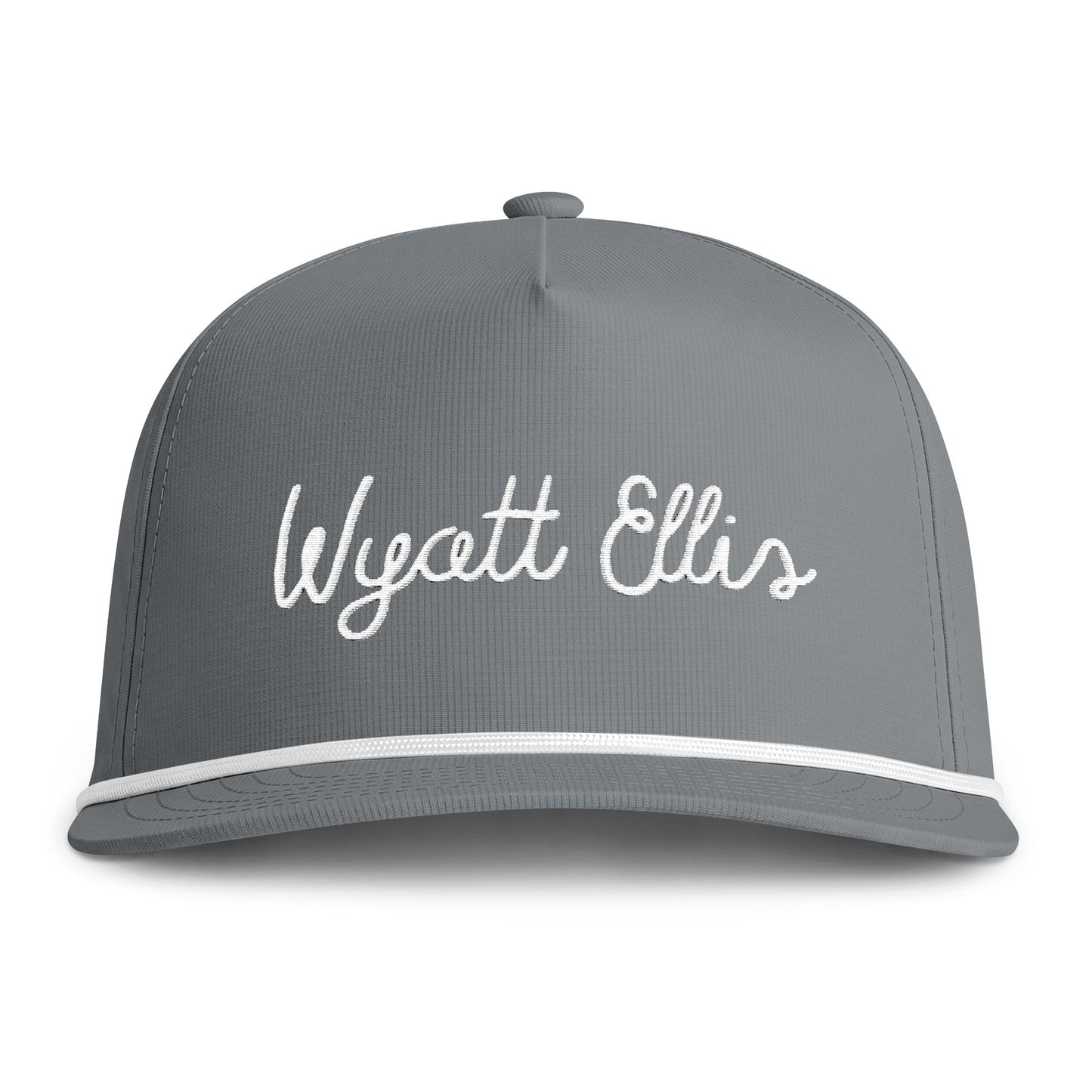"Wyatt Ellis" Embroidered Rope Hat
