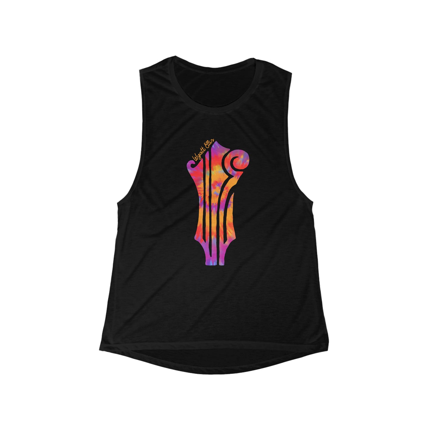 WE Headstock Logo Tie-Dye Tank