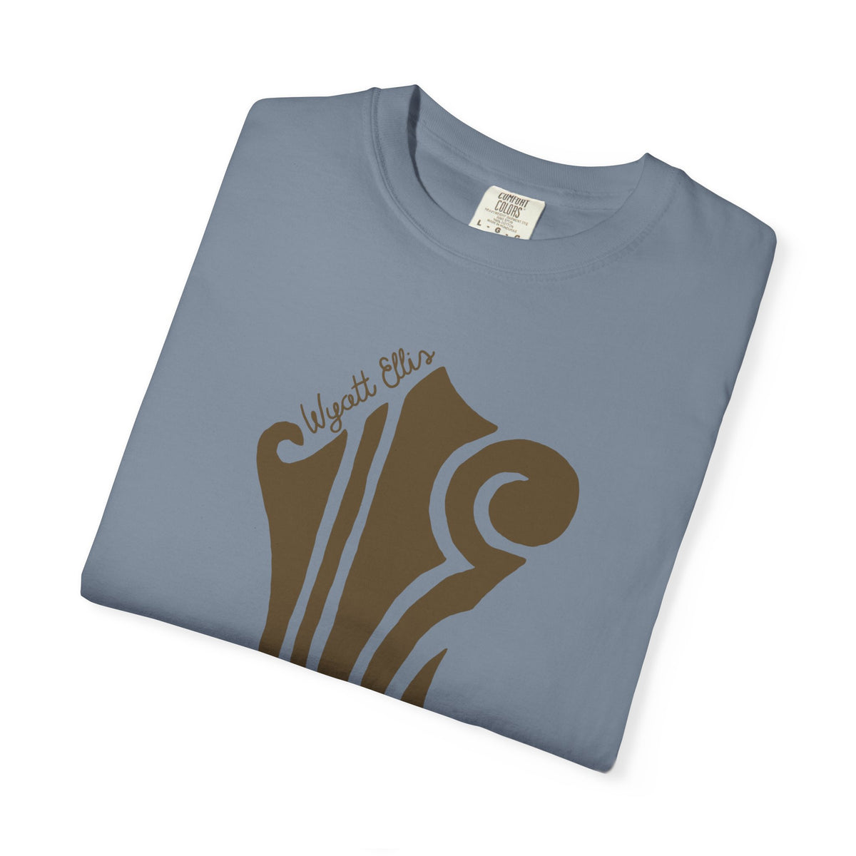 WE Headstock Logo Brown Unisex Jersey Short Sleeve Tee