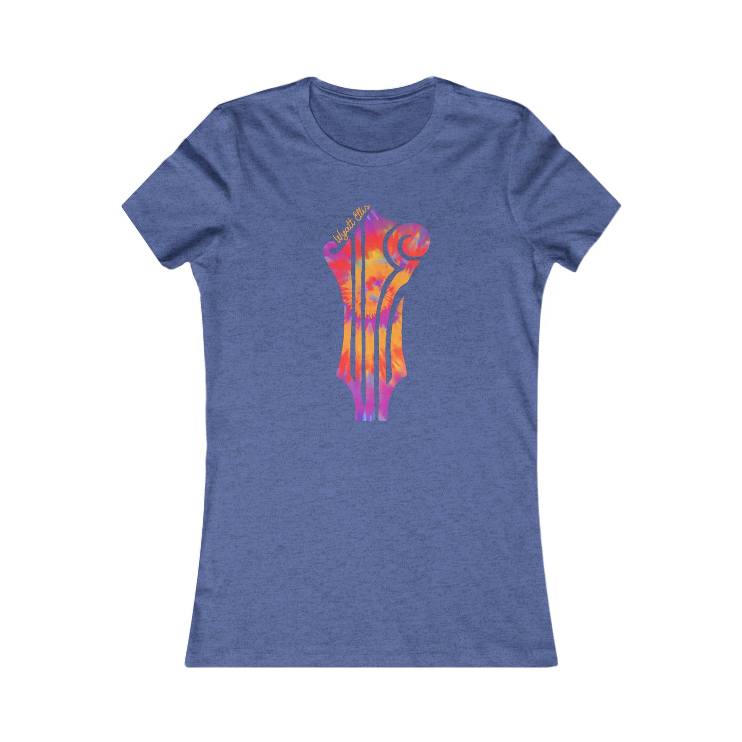 WE Tie-Dye Headstock Logo Women's Tee