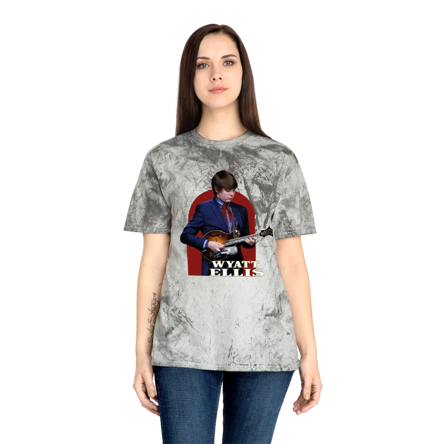 Wyatt Ellis 90s Opry Logo Tie-Dye Tee