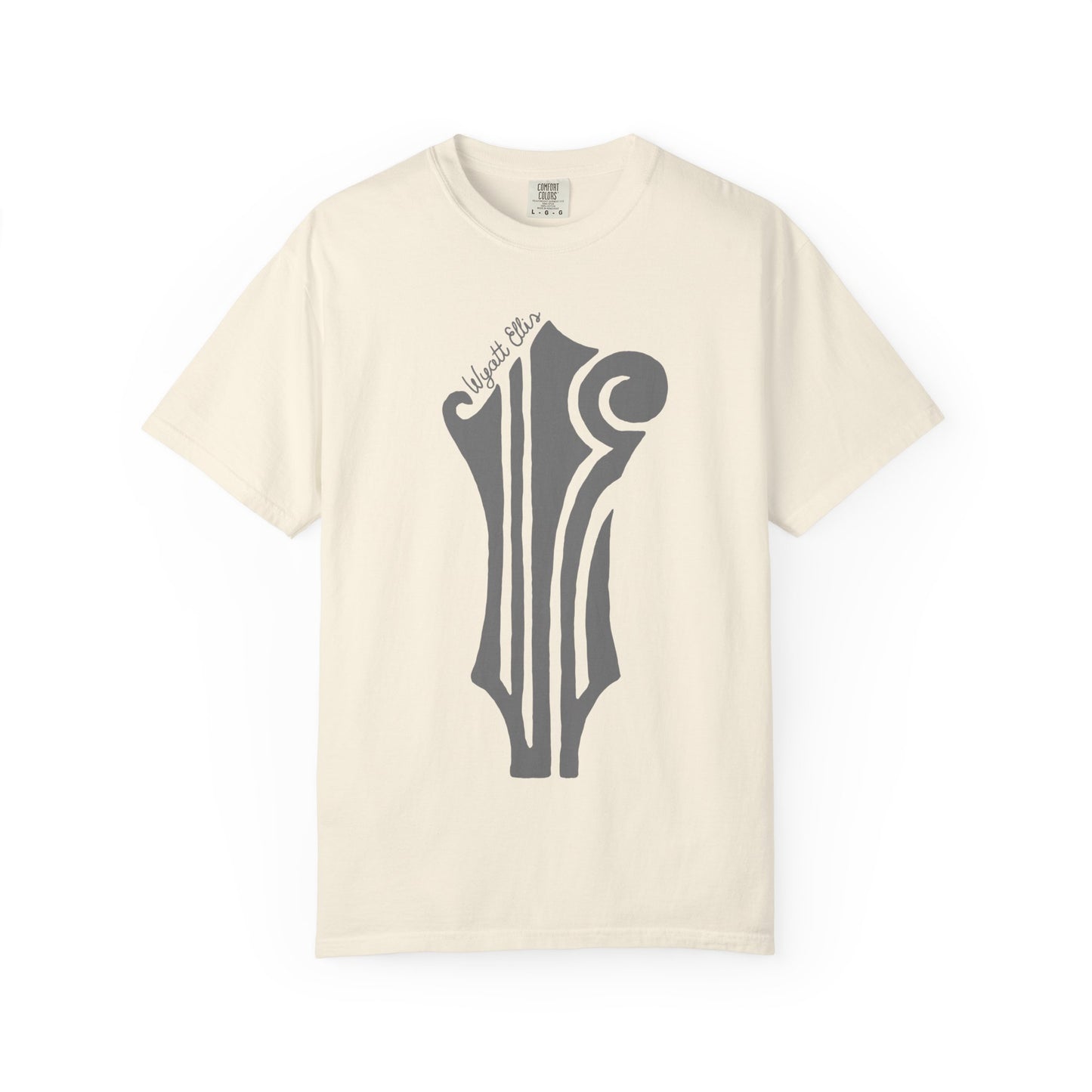 Mandolin Headstock "WE" Logo Tee