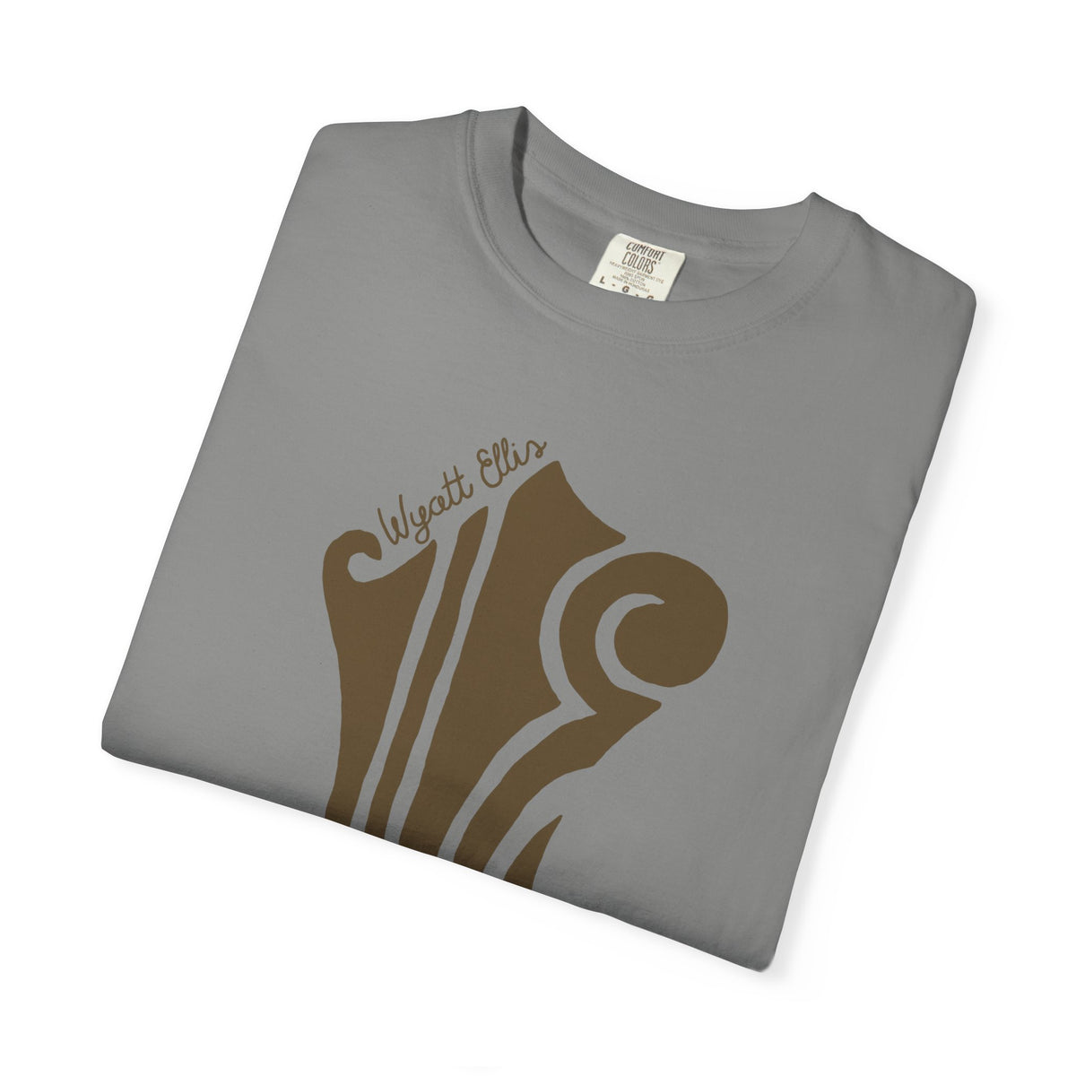 WE Headstock Logo Brown Unisex Jersey Short Sleeve Tee