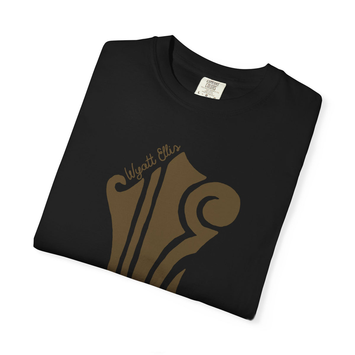 WE Headstock Logo Brown Unisex Jersey Short Sleeve Tee