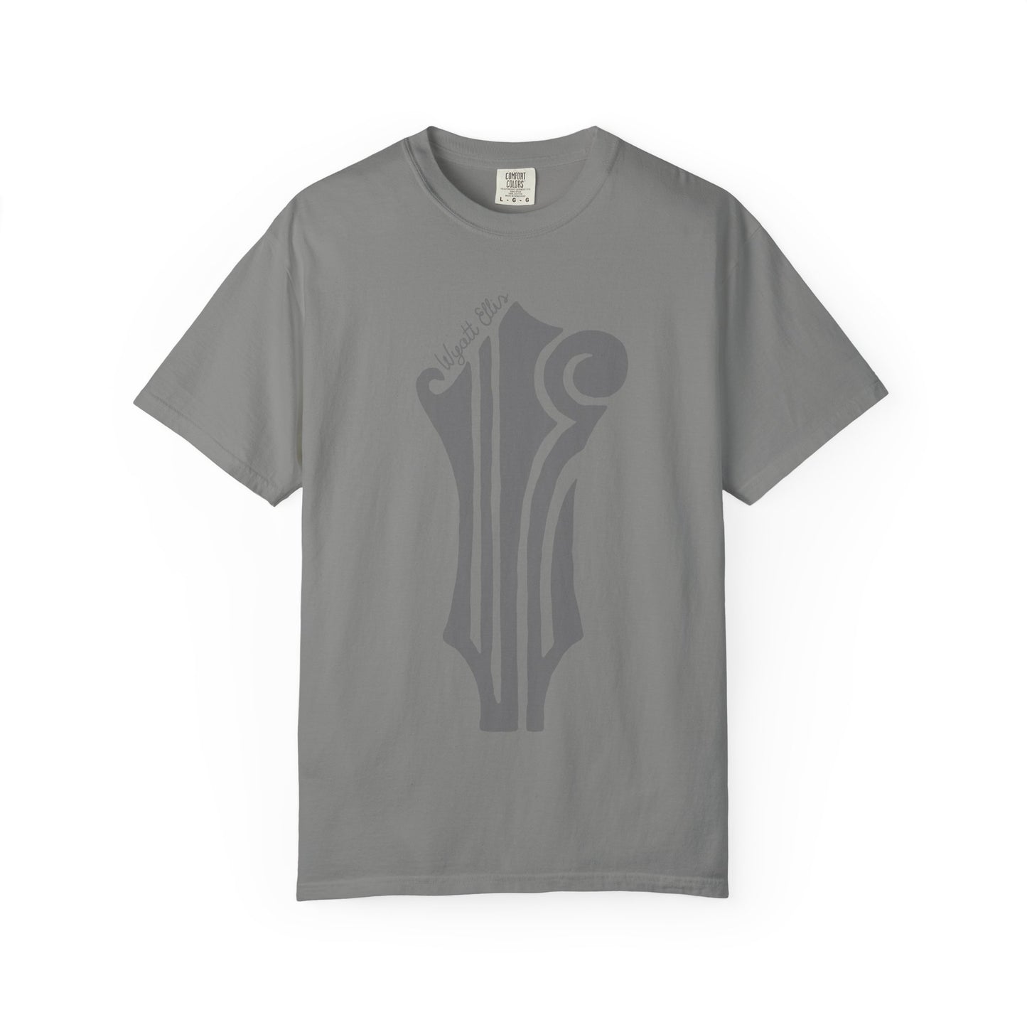 Mandolin Headstock "WE" Logo Tee