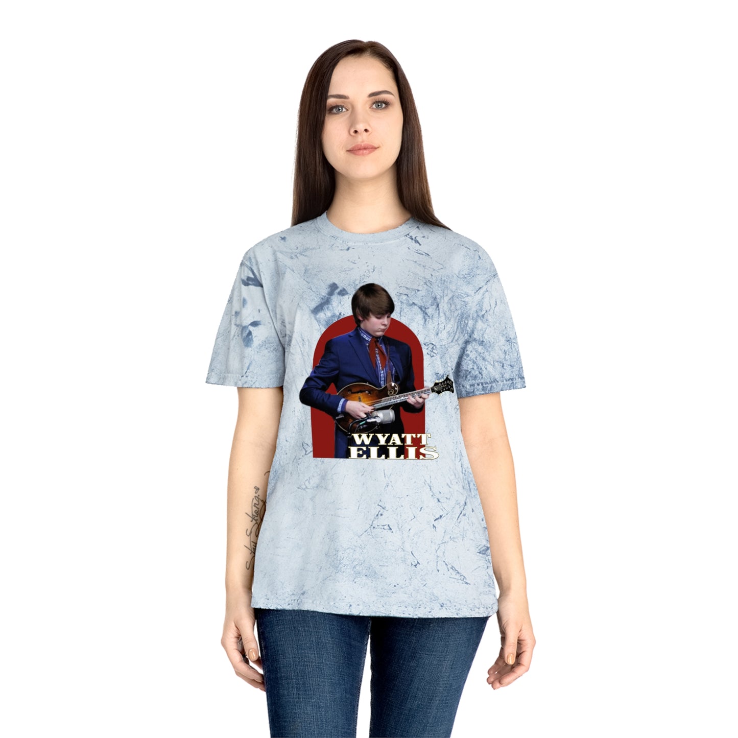Wyatt Ellis 90s Opry Logo Tie-Dye Tee