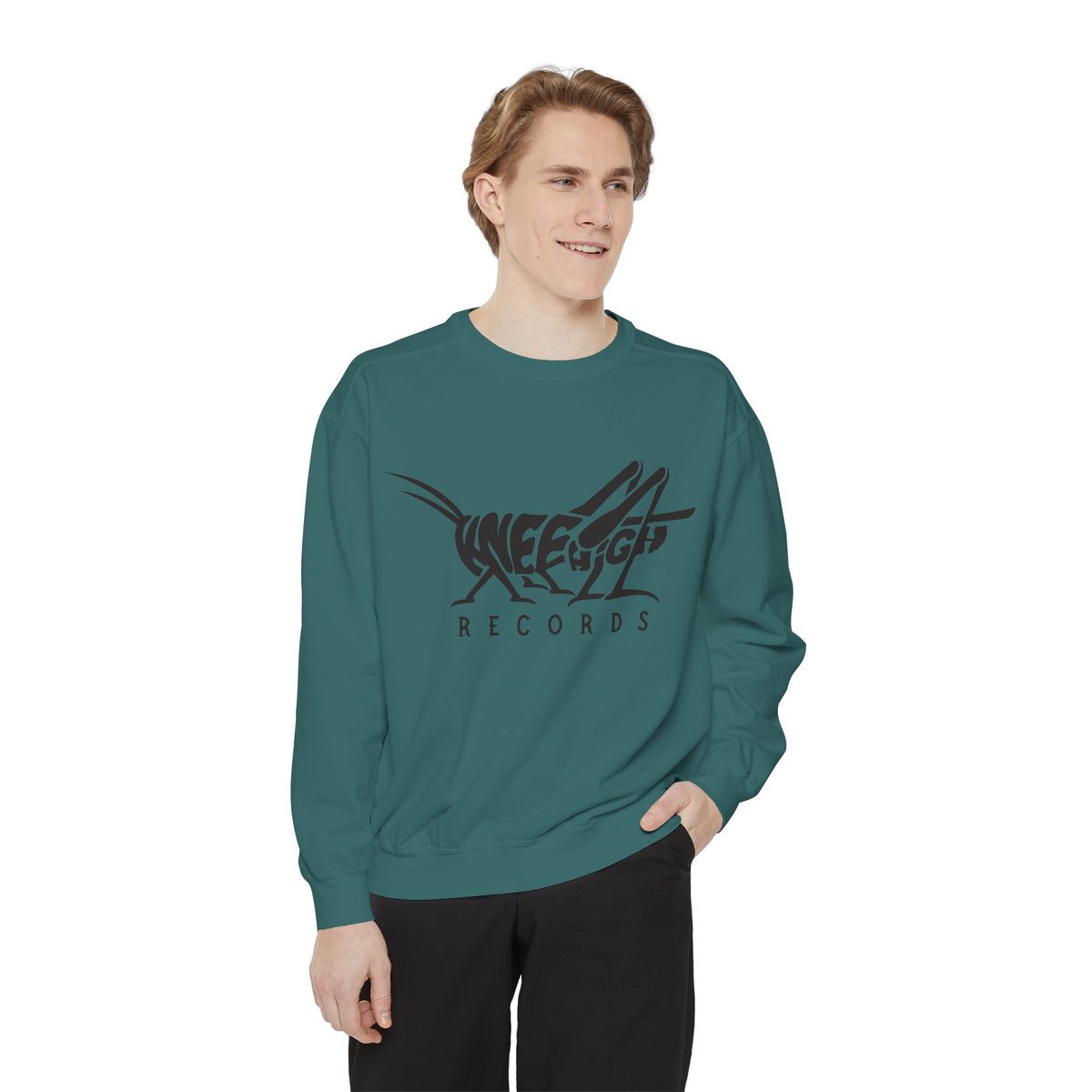 Knee High Records Unisex Jersey Long Sleeve Tee
