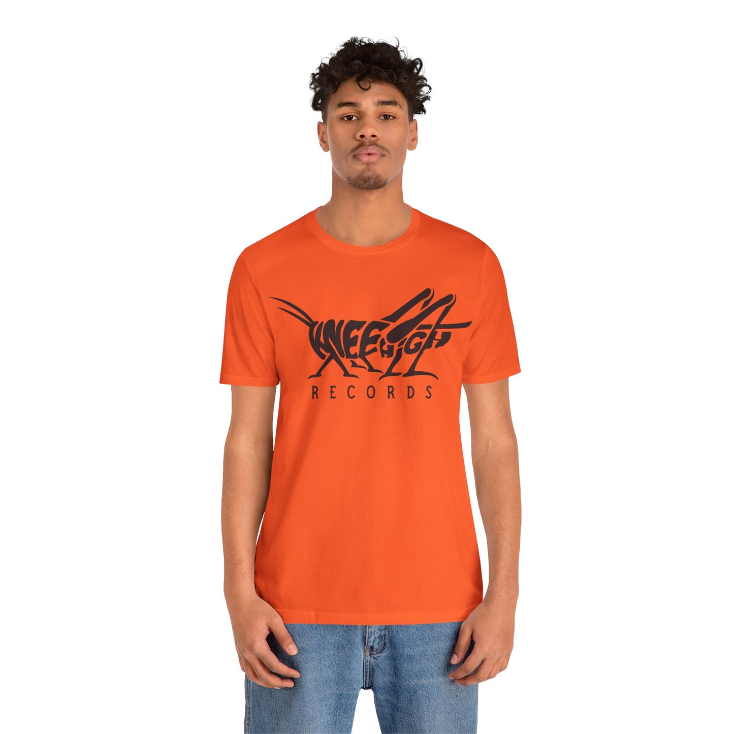 Knee High Records Unisex Jersey Short Sleeve Tee