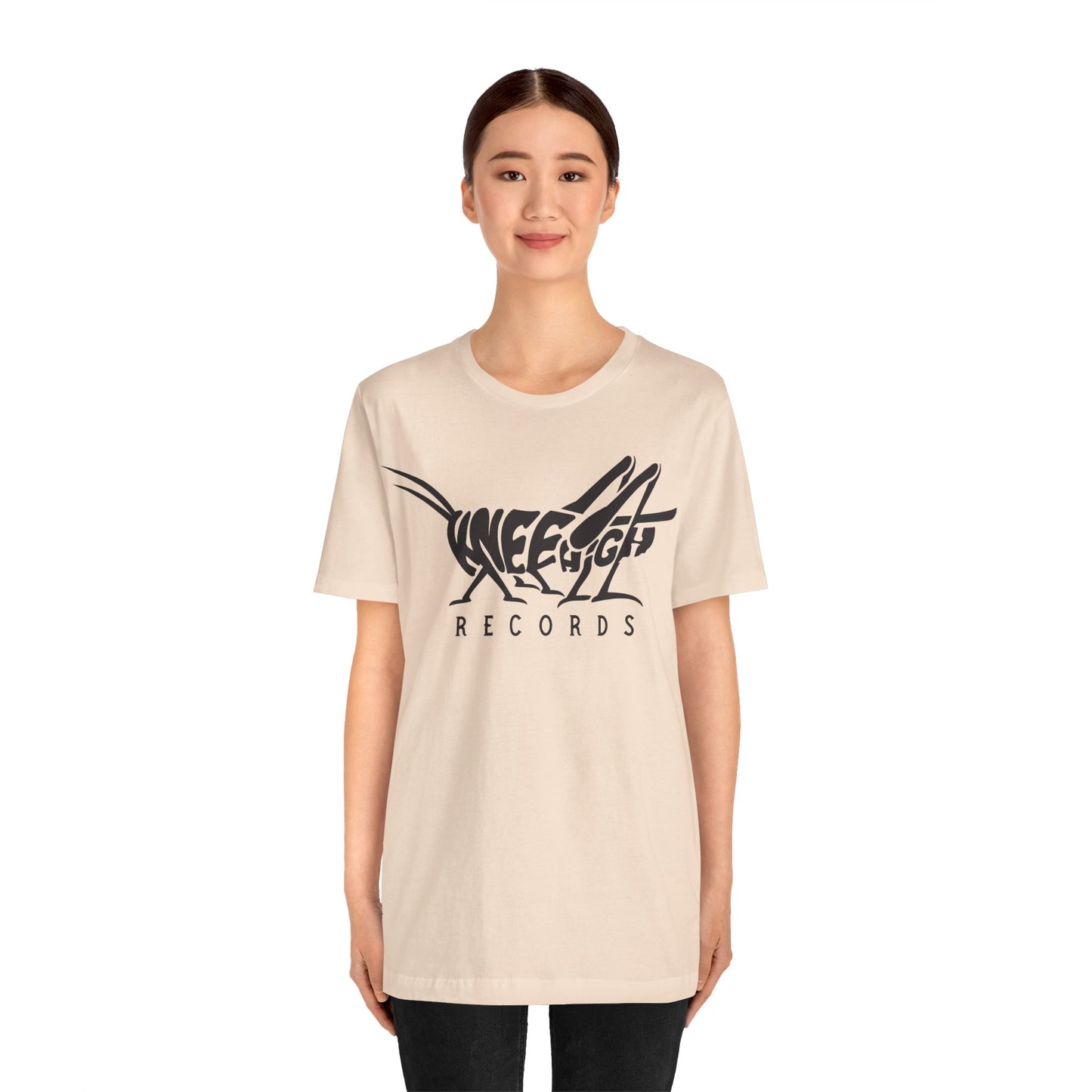 Knee High Records Unisex Jersey Short Sleeve Tee