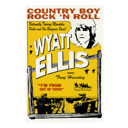 Country Boy Rock 'N Roll 13x19 Poster (DNLA)