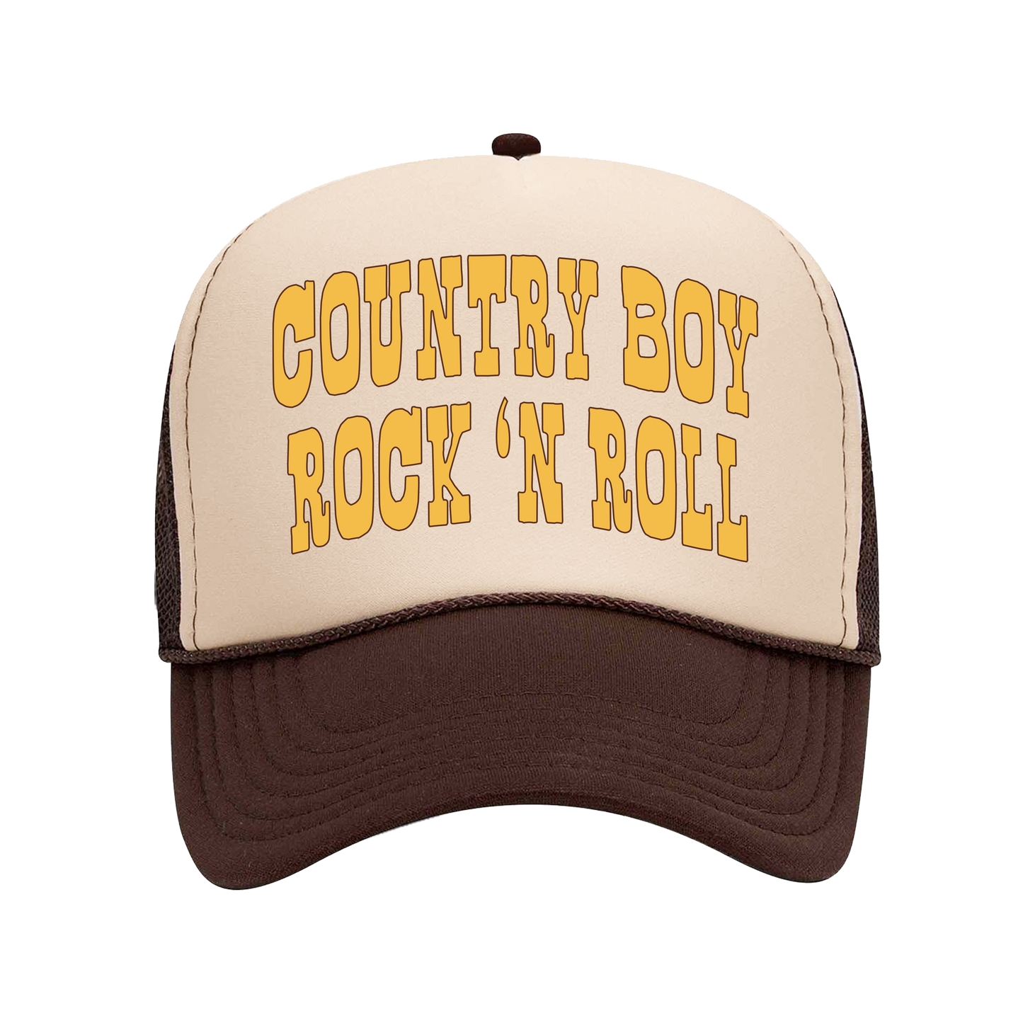 Country Boy Rock 'N Roll Trucker Hat (DNLA)