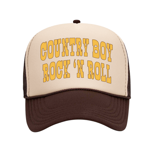 Country Boy Rock 'N Roll Trucker Hat (DNLA)
